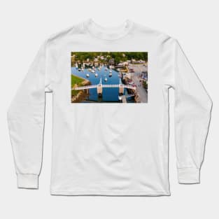 Aerial Photo of Perkins Cove 1 Long Sleeve T-Shirt